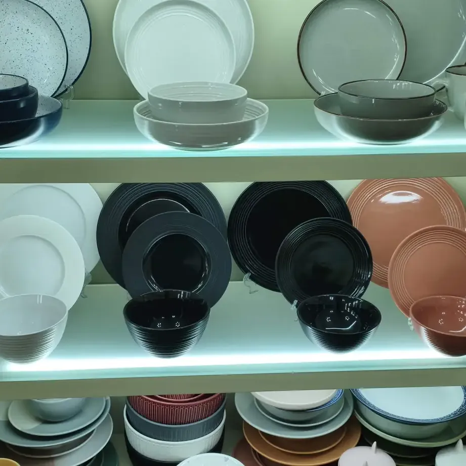 Black Dinner Service Sets Wholesale - Modern Stoneware Dinnerware