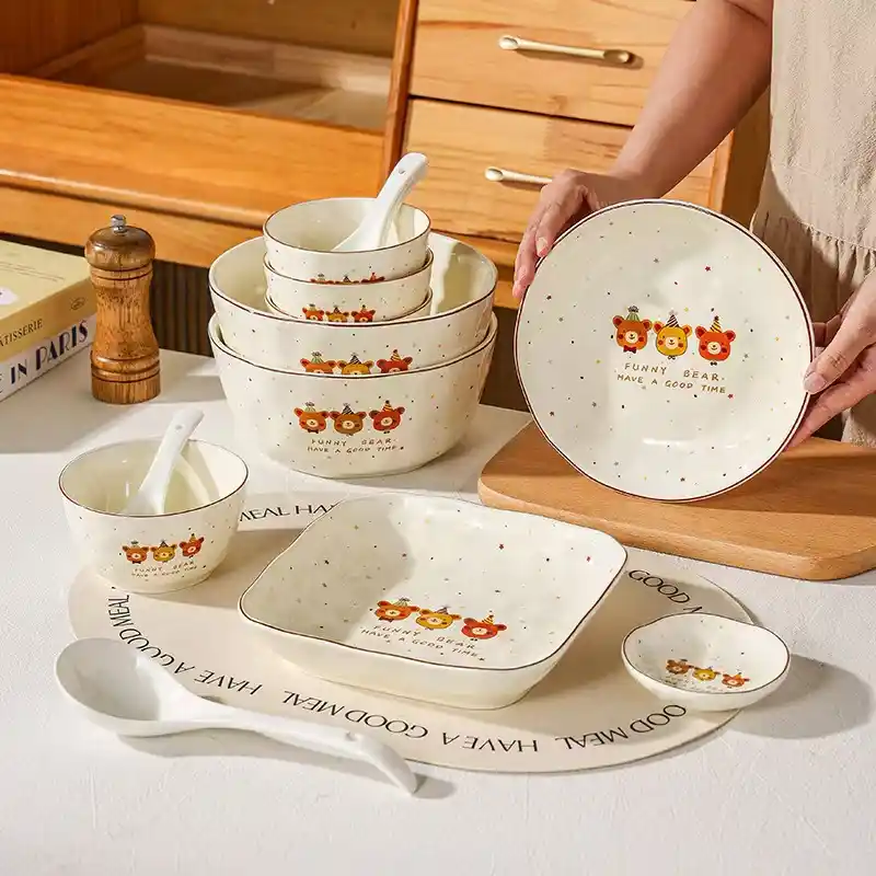 Children's Dinner Set - Kid-Safe Stoneware Wholesale Dinnerware