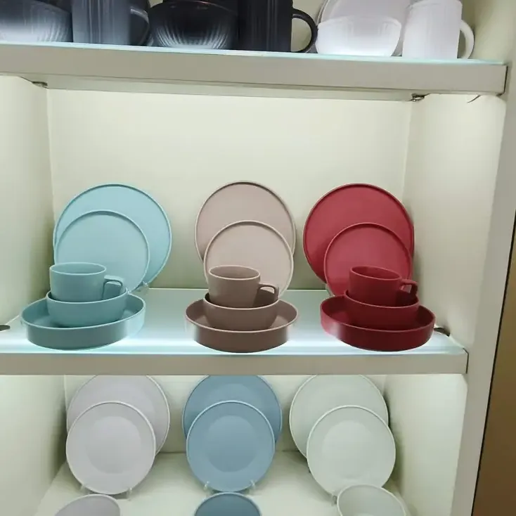 Dinner Tables Set - Complete Wholesale Stoneware Tableware Collection